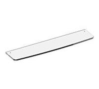Keuco plaque de verre de cristal Elegance 11610009600 600 x 130 x 10 mm, avec le bord vert