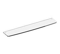 Keuco plaque en verre cristal Elegance 11610009700 700 x 130 x 10 mm, avec bord vert