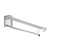 Keuco poignée de support pour meuble-lavabo 34902010637 650 mm, freiné, chrome / noir-gris, Plan Care
