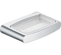Keuco Porte-savon en cristal véritable ELEGANCE mat, en vrac