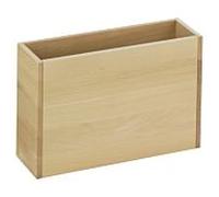 Keuco rangement match0 32190000002 Hêtre bois massif, 26,8x17,5x17,3cm