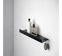 KEUCO Étagère de douche Reva 12858370000 avec fixation dissimulée noir mat