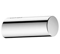 Keuco REVA porte-serviettes, métal chromé, Made in Germany, pour serviettes et peignoirs, vis et chevilles incluses, patère murale à percer