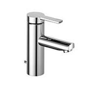 KEUCO Mitigeur monocommandé PLAN blue lavabo 90 avec garniture d'écoulement, saillie 107 mm, Chromé