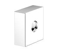 KEUCO rosace de prolongation pour raccords G 1/2 UP, forme de rosace carrée, 59545010282, Couleur: Chromé