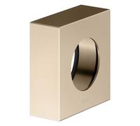 KEUCO rosace de prolongation pour vannes encastrées, forme de rosace carrée, 59551030282, Couleur: bronze brossé