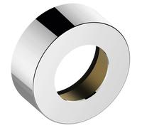 KEUCO rosace de prolongation pour vannes encastrées, forme de rosace ronde, 59551130281, Couleur: Chrome noir brossé