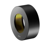 KEUCO rosace de prolongation pour vannes encastrées, forme de rosace ronde, 59551370281, Couleur: Noir Mat