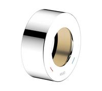 KEUCO rosace de rallonge pour mitigeur encastré, 59551010381, Couleur: Chromé