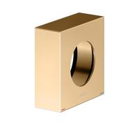 KEUCO rosace de rallonge pour mitigeur encastré, forme de rosace carrée, 59551250382, Couleur: Laiton brossé