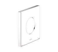 KEUCO Rosace murale surdimensionnée pour mitigeur monocommande et mitigeur de douche encastré, carrée, 59551010092, Couleur: Chromé