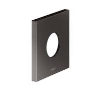 Rosace murale KEUCO IXMO 59553350092 carrée, surdimensionnée, pour robinetterie thermostatique encastrée, Ø 10,5 cm, noir titane brossé
