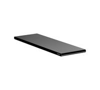 Keuco Rose Tablette de douche 32,8 cm, sans perçage, aluminium noir mat | Fabriqué en Allemagne, avec kit de collage et de vissage, étagère de douche à coller ou à visser