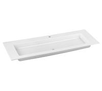 KEUCO ROYAL 60 lavabo à encastrer en céramique, 1409x17x538mm, avec 1 trou pour robinet, blanc, 32160311401