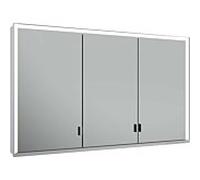 Keuco Royal Lumos - Spiegelschrank ohne Ablage Wandvorbau aluminium silber-eloxiert 1200x735x165mm