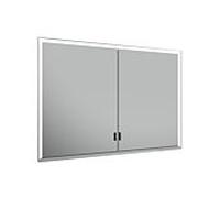 KEUCO Royal Lumos armoire de toilette encastrable 2 portes, porte longue, 1050mm, 14318172303, Exécution: avec commande Dali