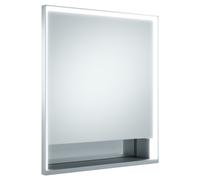KEUCO Royal Lumos armoire de toilette encastrable 1 porte, porte courte, étagère ouverte, charnières à gauche, 650mm, 14311171201, Exécution: sans commande Dali