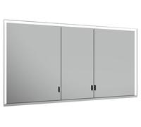 KEUCO Royal Lumos Armoire de toilette encastrable 3 portes, porte longue, 1400mm, 14316172303, Exécution: avec commande Dali