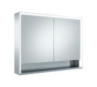 KEUCO Royal Lumos armoire de toilette murale 2 portes, porte courte, avec miroir chauffant, 1050mm, 14308171305, Exécution: avec commande Dali