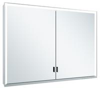 KEUCO Royal Lumos armoire de toilette murale 2 portes, porte longue, 1000mm, 14324172301, Exécution: sans commande Dali
