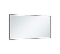 Keuco Royal Lumos miroir 14597135000 1400x650x60mm, réglable en continu, anodisé noir