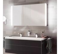 Keuco Royal Match armoire de toilette avec miroir 2805171301 montage au mur, 1300x700x160 mm