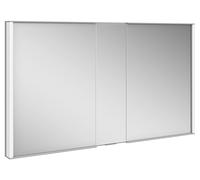 KEUCO ROYAL MATCH armoire de toilette encastrable, 2 portes, élément central fixe, 1200mm, 12814171301