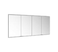 Keuco Royal Modular 2.0 miroir 800400180100500 800 400 180 100 500 1800 x 700 x 160 mm, 2 Prise , 2 doubles points de recharge USB, paroi encastrée, 4 portes
