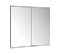 Keuco Royal Modular 2. 1930 miroir 800200090000300 900 x 700 x 120 mm, 2000 douille, 2000 point double chargement USB, intégré dans le mur, deux portes