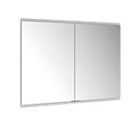 Keuco Royal Modular 2. 1930 miroir 800200110000300 1100 x 700 x 120 mm, 2000 douille, 2000 point double chargement USB, intégré dans le mur, deux portes
