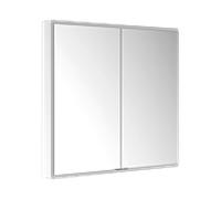 Keuco Royal Modular 2. 1930 miroir 800201101000300 1000 x 900 x 120 mm, 2000 douille, 2000 point double chargeur USB, l' extension de la paroi, deux portes