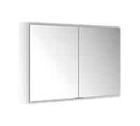 Keuco Royal Modular 2. 1930 miroir 800201110100300 1100 x 700 x 160 mm, 2000 douille, 2000 point double chargeur USB, l' extension de la paroi, deux portes