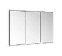 Keuco Royal Modular 2. 1930 miroir 800300120000300 1200 x 700 x 120 mm, 2000 douille, 2000 point double chargement USB, intégré dans le mur, 3 portes