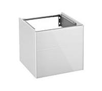 Keuco Royal Reflex vasque 34040210001 49,6 x 45 x 48,7 cm, gauche, blanc / blanc