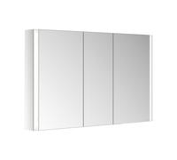 Armoire à miroir KEUCO Somaris avec éclairage 14504003100 120 x 71 x 12,7 cm, murale, 3 portes, miroir