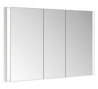 Armoire à miroir KEUCO Somaris avec éclairage 14514003100 120 x 71 x 11,5 cm, murale, 3 portes, miroir
