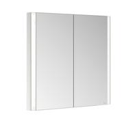 Armoire à miroir KEUCO Somaris avec éclairage 14512002100 80 x 71 x 11,5 cm, miroir, 1 porte, fixation murale