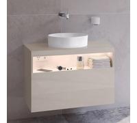 Keuco Stageline Meuble avec plan de toilette, 32863180100,