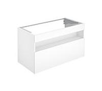 Meuble Pour Lavabo Encastrable Keuco Stageline 1 tiroir 1000x625x490mm Inox