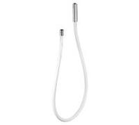 Keuco tuyau en fonte 59996171851 finition aluminium, blanc , 1800 mm