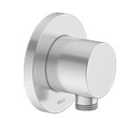 KEUCO Raccord pour tuyau IXMO 59547170001 finition aluminium rosace ronde