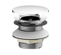 valve de Universal Keuco Universal 59904010000 avec capuchon en plastique, chromé