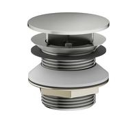 KEUCO Vanne à tige, ronde, 59904060000, Couleur: acier inoxydable