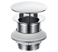 KEUCO Vanne à tige, ronde, 59904130000, Couleur: Chrome noir brossé