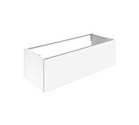 Meuble Pour Lavabo Encastrable Keuco X-Line 1 tiroir 1200x400x490mm Blanc Mat
