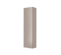 KEUCO X-LINE Armoires hautes, 1 porte, charnières à gauche, 480x1750x300mm, 33130140001, Corps/Avant: Laque truffée soie mate / verre truffé