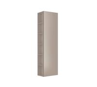 Keuco X-Line Armoire haute 33131, charniÃšre de porte Ã droite, tablette latÃ©rale, 480 x 1750 x 300mm, Coloris: truffes - 33131140002