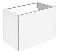 Keuco X-Line 33162300000 Décor blanc mate, verre blanc clair, 80x60,5x49cm