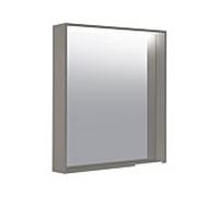 KEUCO X-LINE Miroir lumineux, couleur de lumière réglable, 650x700x105 mm, miroir chauffant, 33298292000, Couleur: acier inoxydable