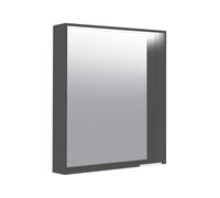 KEUCO X-LINE miroir lumineux, couleur de lumière réglable, 650x700x105 mm, avec commande DALI, 33297972003, Couleur: Vulcanite